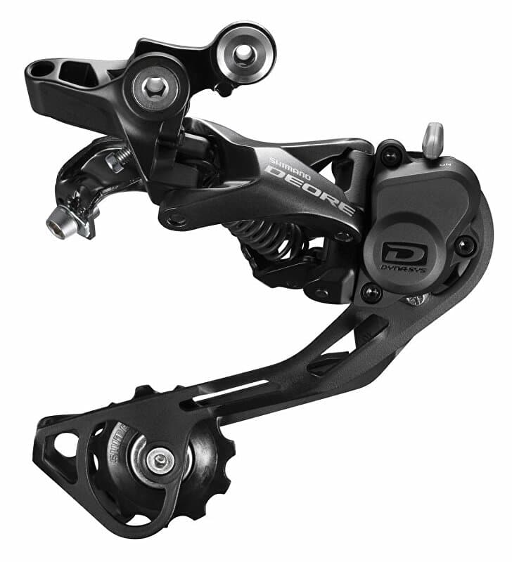měnič SHIMANO Deore RD-M6000GS, 10 speed černý, v krabičce