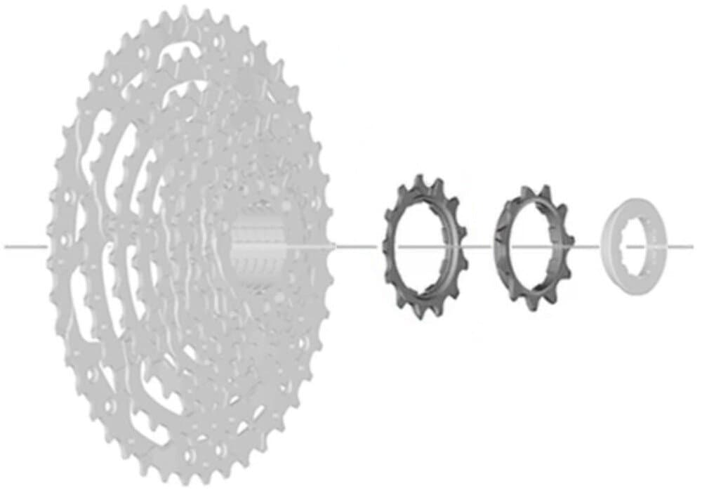 pastorek SHIMANO 11 a 13 zubů pro 11 pastorkový systém CS-LG300 / CS-LG400 Linkglide