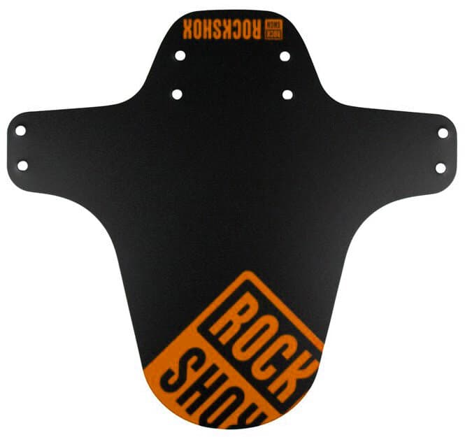blatník Rock Shox do odpružené vidlice černý-neon orange potisk