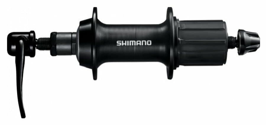 náboj SHIMANO Tourney FH-TX800AZAL 36d, zadní, stříbrný 8 - 10 speed