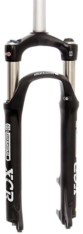 vidlice SR SUNTOUR  24" XCR LO AIR A-H 1 1/8" černá 63 mm (junior) černá disc