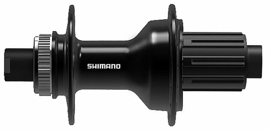 náboj disc SHIMANO FH-TC600-HM-B 32d Center lock 12mm e-thru-axle 148mm 8-11 speed zadní čer.