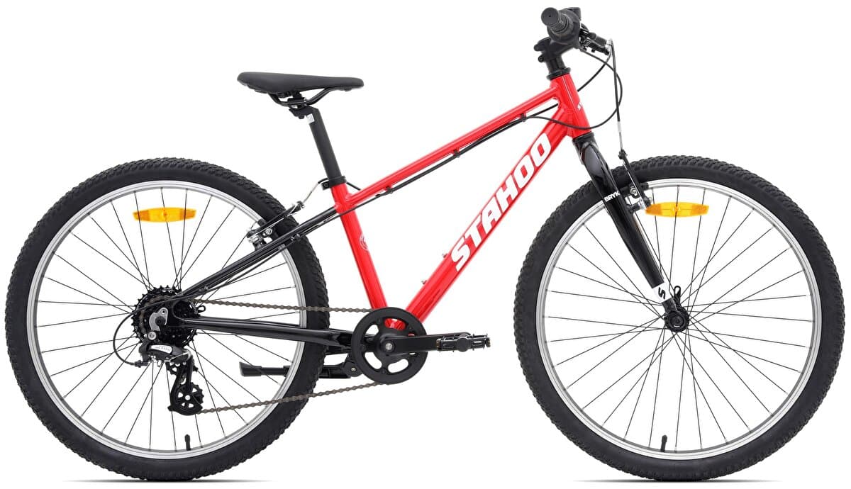 24 kolo STAHOO Bryk Ultralight červeno/černá