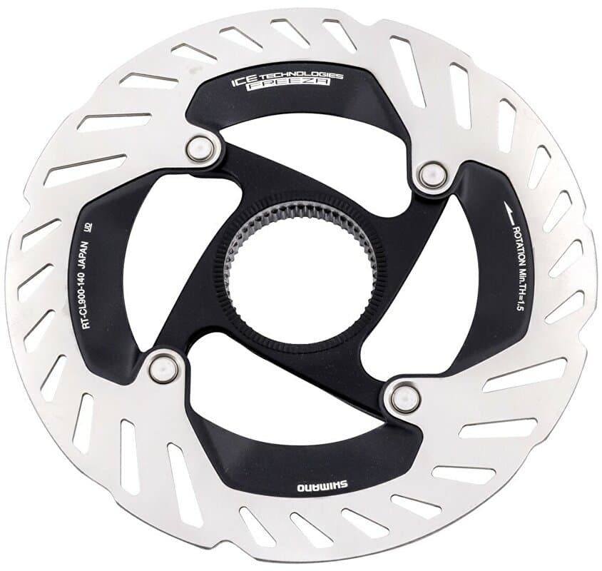 brzdový kotouč SHIMANO RT-CL900 140mm Center lock, Ice technologies, v krabičce