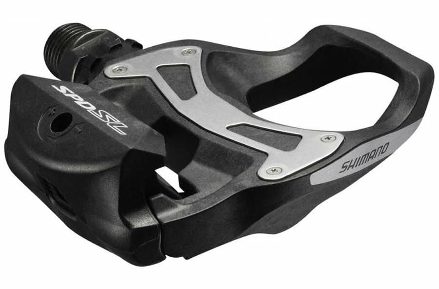 pedály SHIMANO SPD-SL PD-R550L černé s kufry SM-SH11, v krabičce