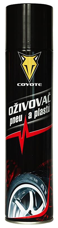 oživovač pneu a plastů COYOTE Profi spray 400 ml