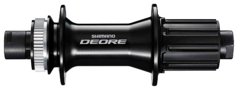 náboj disc SHIMANO Deore FH-M6010 32d Center lock 12mm e-thru-axle 142mm 8-11 speed zadní černý