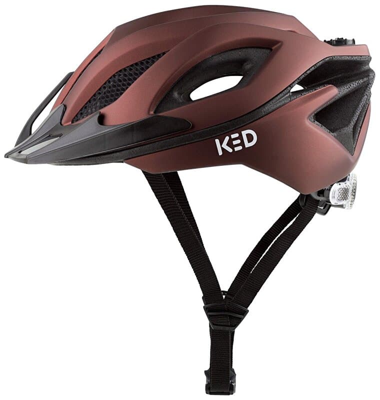 přilba KED Spiri Two Trend M Maroon Red Matt 52-58 cm - náhled 2