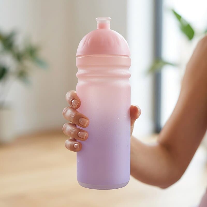 Zdravá lahev 0,7 l Pastel růžová - náhled 2