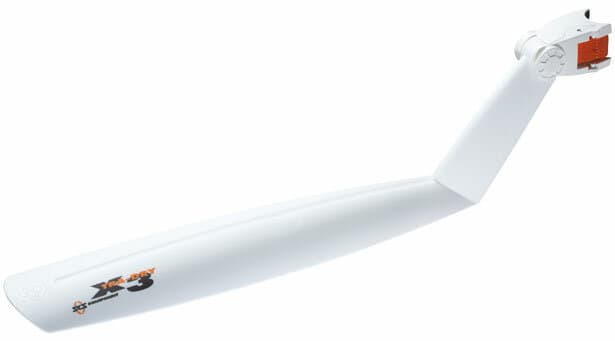 blatník SKS X-Tra-Dry 26" na sedlovku bílý