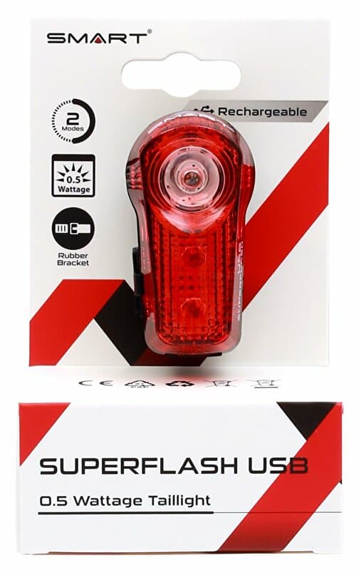 blikačka zadní SMART Superflash USB, dobíjecí - náhled 3