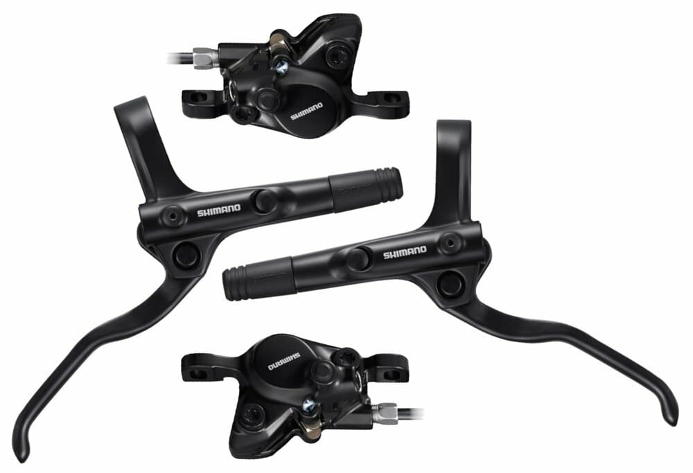 brzda kotoučová SHIMANO MT200, p+z (900+1600 mm) komplet bez kotoučů