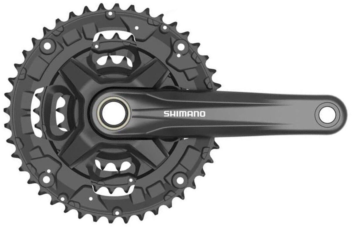 kliky SHIMANO FC-MT210-L, 175mm, 44-32-22 zubů, černé, bez krytu, 9 speed, v krabičce