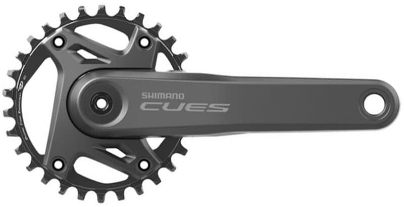 kliky SHIMANO Cues FC-U6000-1, 175mm, 32 zubů, černé, s ložisky, 11,10,9 speed