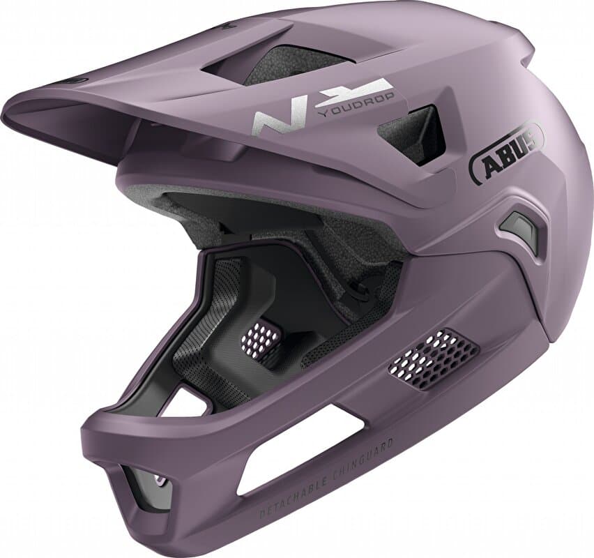 přilba ABUS YouDrop FF ash purple S - náhled 2