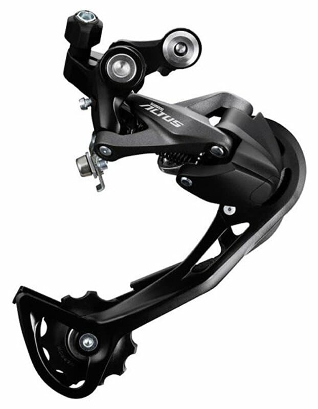 měnič SHIMANO Altus RD-M2000, 9 speed, Shadow typ, černý