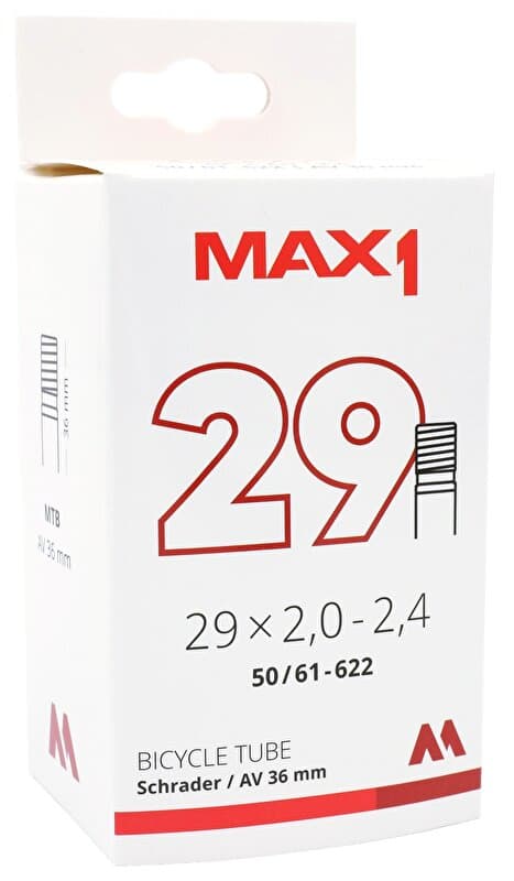 duše MAX1 29×2,0-2,4 (50/61-622) AV 36 mm