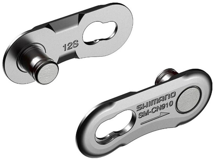 spojka řetězu SHIMANO SM-CN910-12 12sp. Quick-link (1 set-2 páry pro 2 řetězy), v krabičce