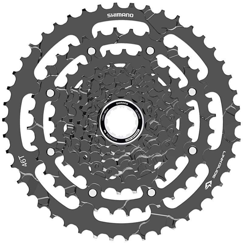 9-kazeta SHIMANO CS-LG400 Cues 11-46 zubů, v krabičce