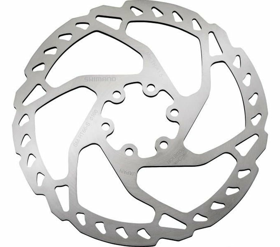 brzdový kotouč SHIMANO SLX SM-RT66 160mm 6 děr, v krabičce