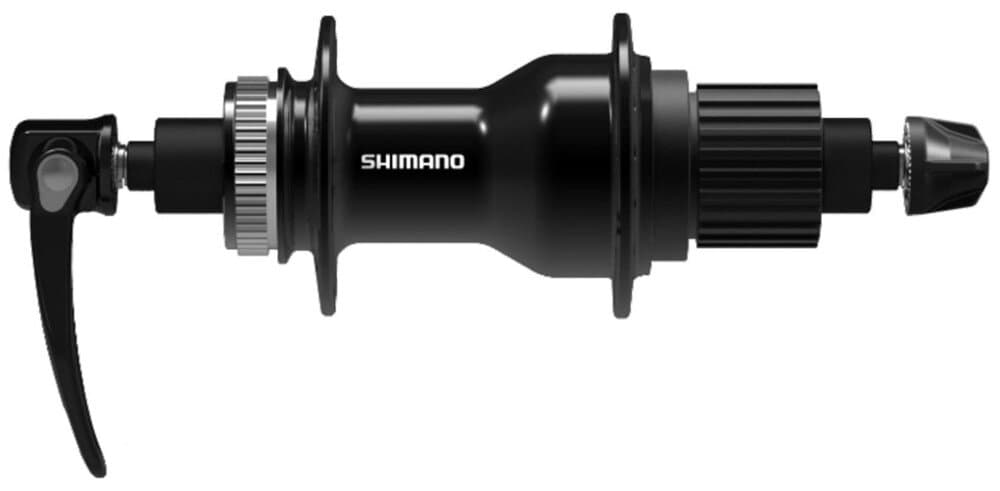 náboj disc SHIMANO FH-QC500MS 32d Center lock, osa 135 mm, 12 speed zadní černý,box