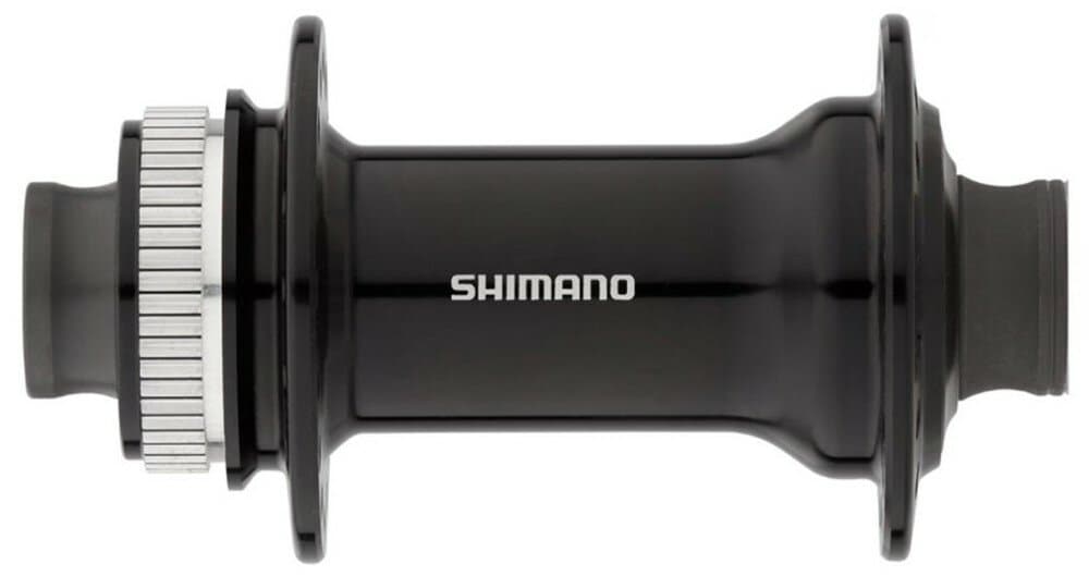 náboj disc SHIMANO HB-TC500 32d Center lock 15mm e-thru-axle 110mm přední černý