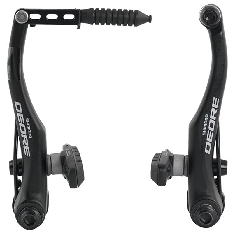 brzdy SHIMANO Deore BR-T610-L V-brake černé (pár), botky M70CT4 (jedna čelist)