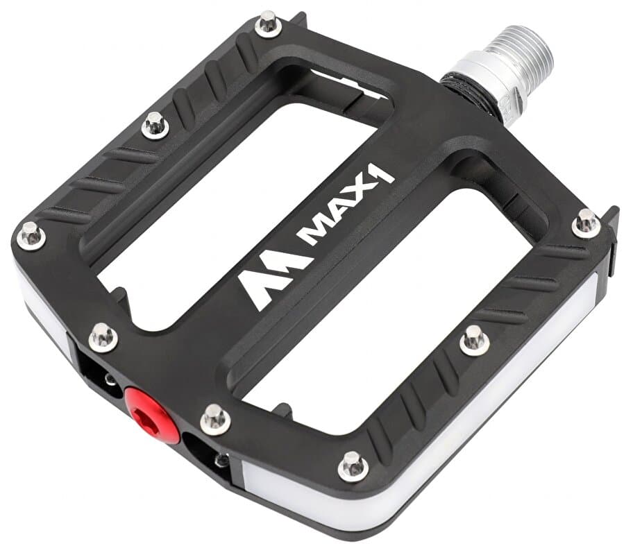 pedály MAX1 Lazer platformové s doplňkovým LED osvětlením