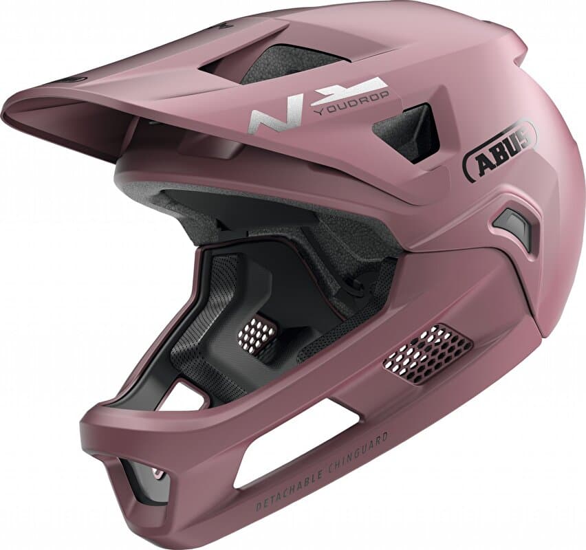 přilba ABUS YouDrop FF blush red S - náhled 2