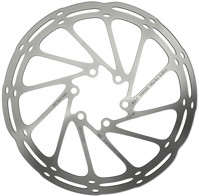 brzdový kotouč SRAM Centerline 140mm, 6 děr, Rounded