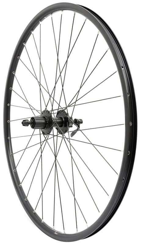 zapletené kolo 28/29" SHIMANO Disc INTL zadní 8-11sp. černé