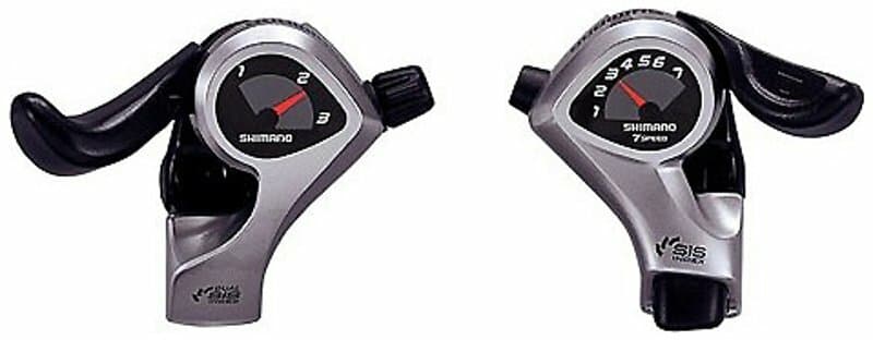 řazení SHIMANO SL-TX50LSB+R7A 7 kolo SIS + lanka 1800 a 2050mm (pár)