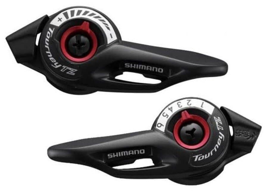 řazení SHIMANO SL-TZ500-L+7 7 speed pár, v krabičce