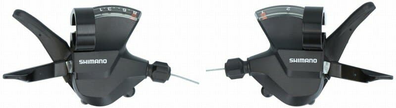 řazení SHIMANO Altus SL-M315 pár 2x8 speed černé