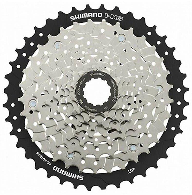 8-kazeta SHIMANO CS-HG400 11-40 zubů, stříbrná/černá