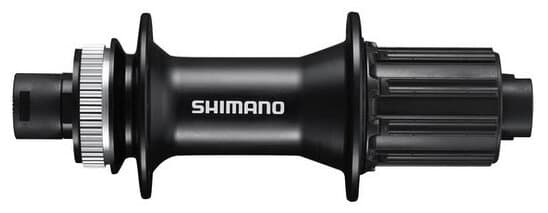 náboj disc SHIMANO FH-MT400-B 32d Center lock 12mm e-thru-axle 148mm 8-11 speed zadní černý