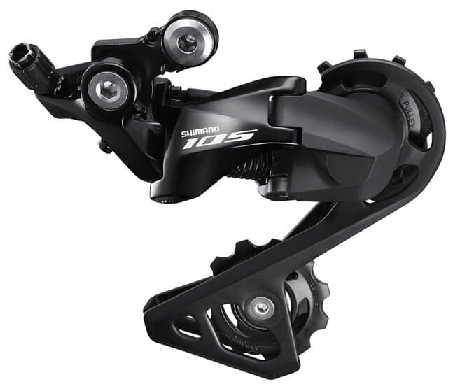 měnič SHIMANO 105 RD-R7000, 11 speed krátké vodítko černý