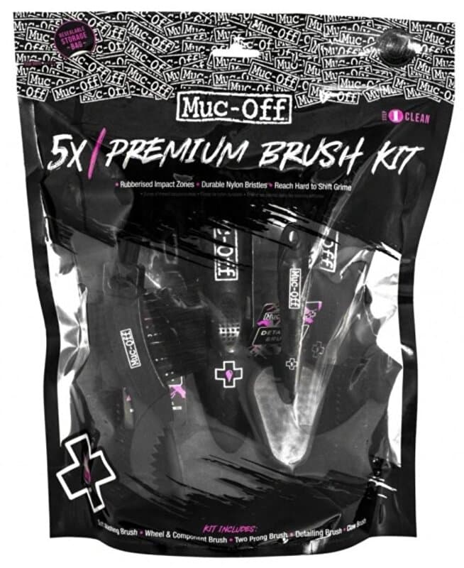 sada kartáčů MUC-OFF 5 Brush Set