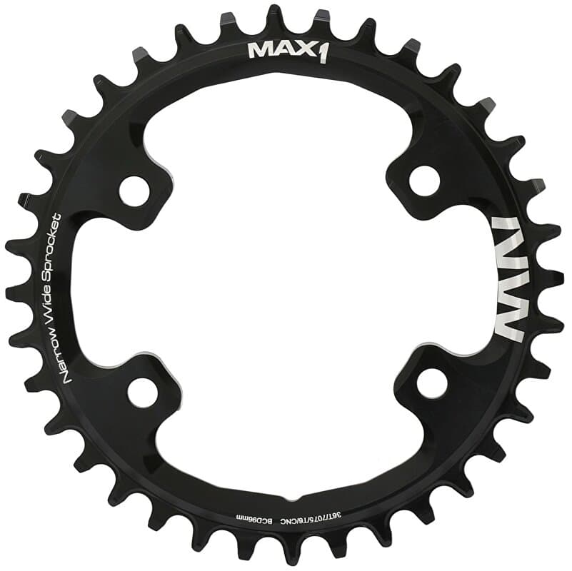 převodník MAX1 Narrow Wide SHIMANO 36z černý