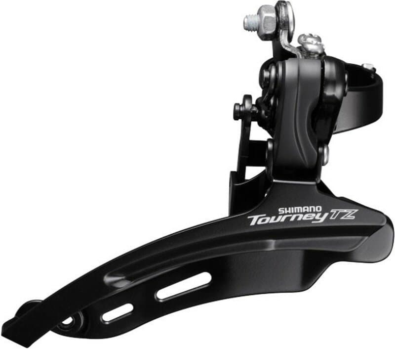 přesmykač SHIMANO Tourney TZ FD-TZ500-D O 31,8 dolní tah, černý (42z), v krabičce