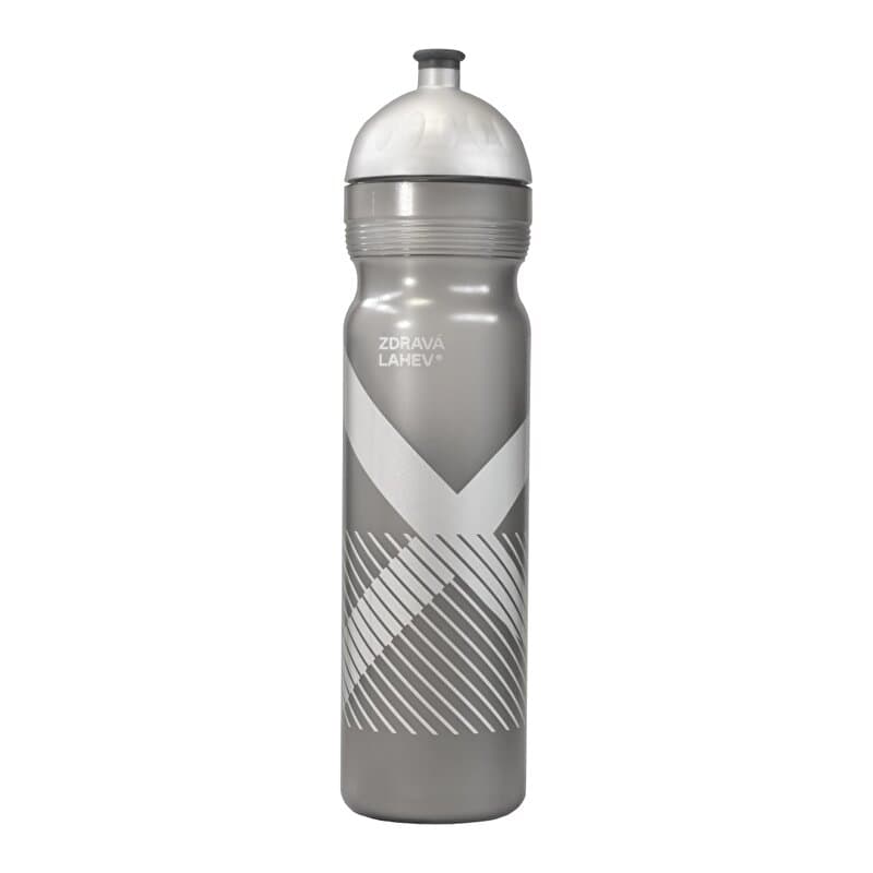 Zdravá lahev 1,0 l Sport XO stříbrná