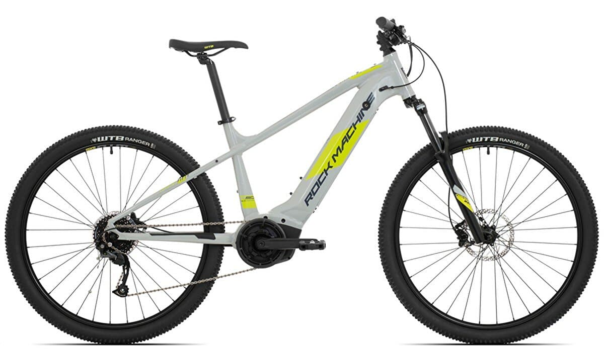 elektrokolo Rock Machine Torrent INT e50-29 Bosch TEST (L) gloss light grey/dark grey/rad. yellow