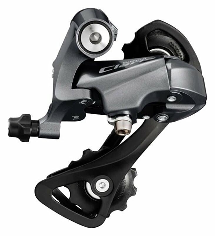měnič SHIMANO Claris RD-R2000, 8 speed dlouhé vodítko šedý, v krabičce