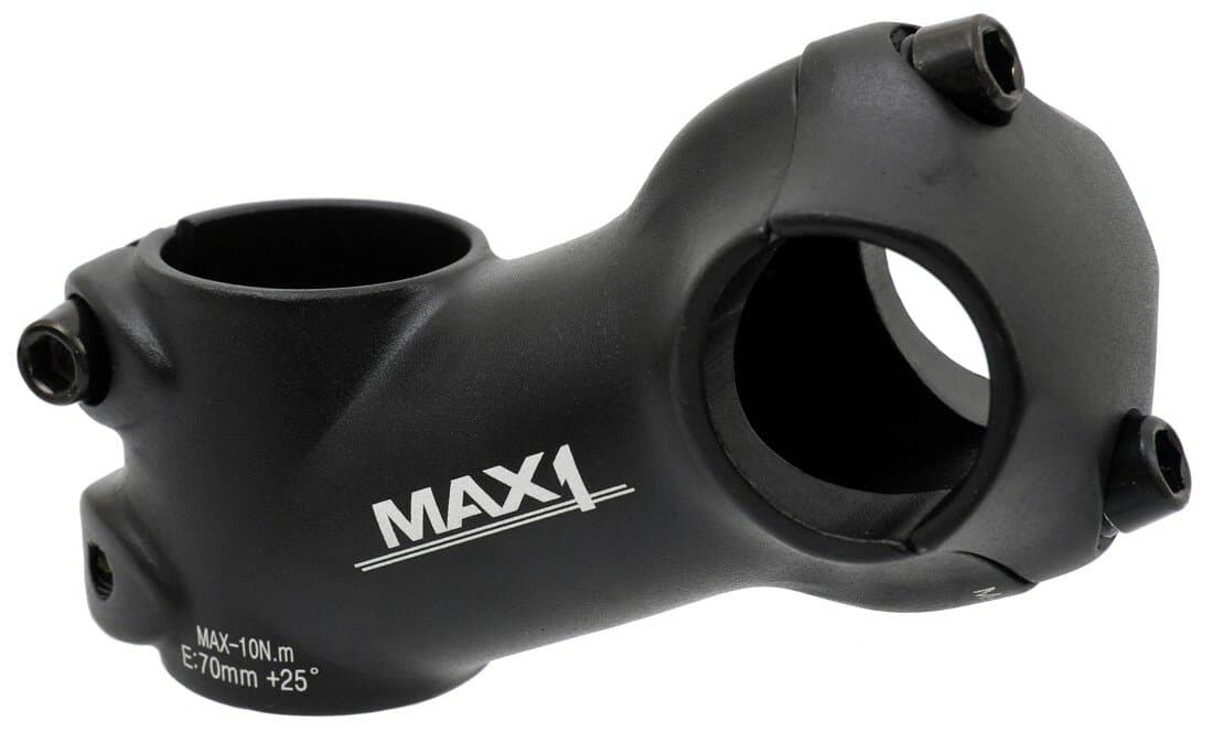představec MAX1 High 70/25°/25,4 mm černý