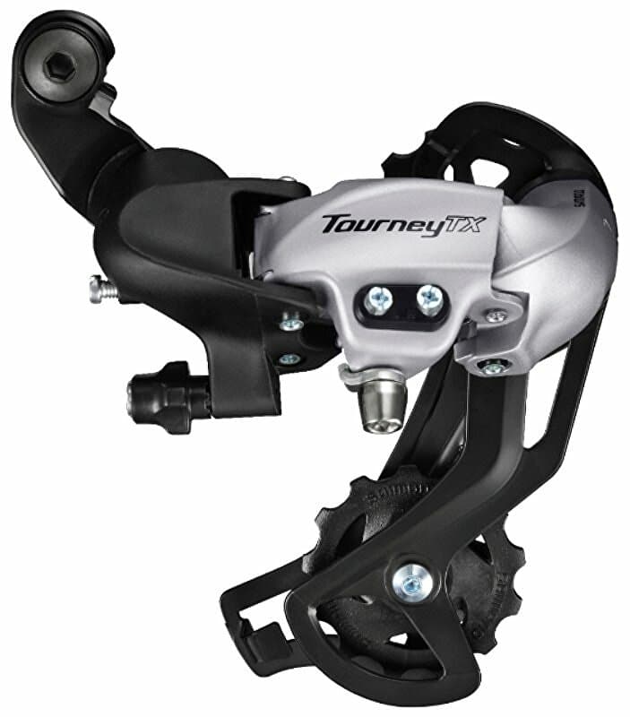 měnič SHIMANO RD-TX800, 7/8 speed bez háku stříbrný, v krabičce