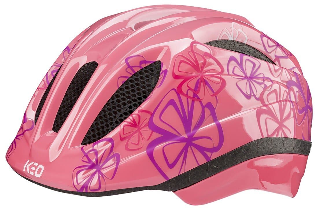 přilba KED Meggy II Trend M soft pink flower 52-58 cm
