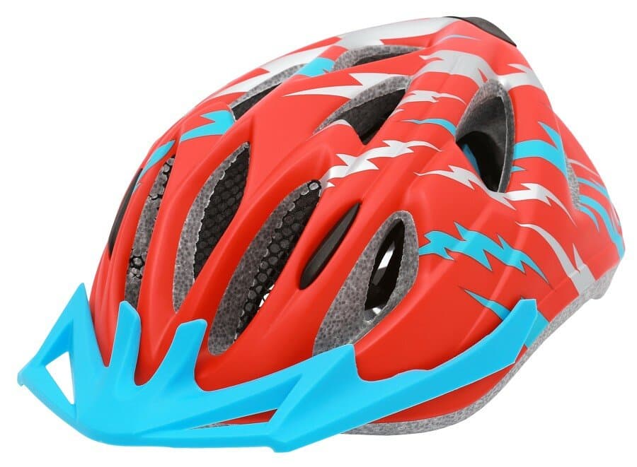 přilba RM Flash Junior červená vel. S 50-54cm