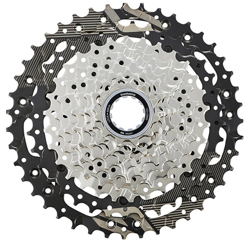 10-kazeta SHIMANO CS-LG600 Deore 11-43 zubů 10 speed (Cues kompatibilní)