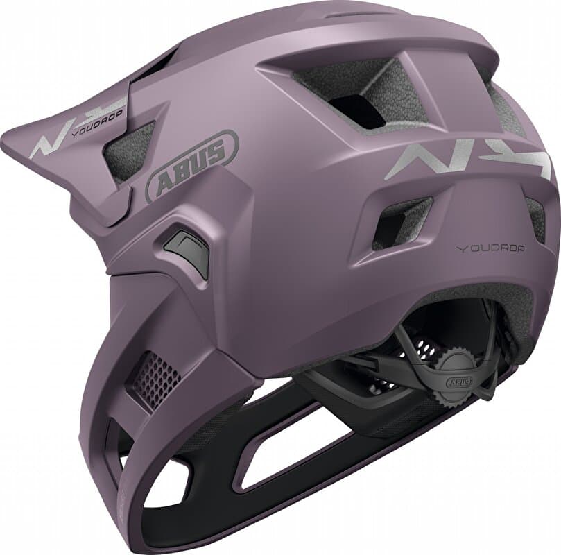 přilba ABUS YouDrop FF ash purple S - náhled 4