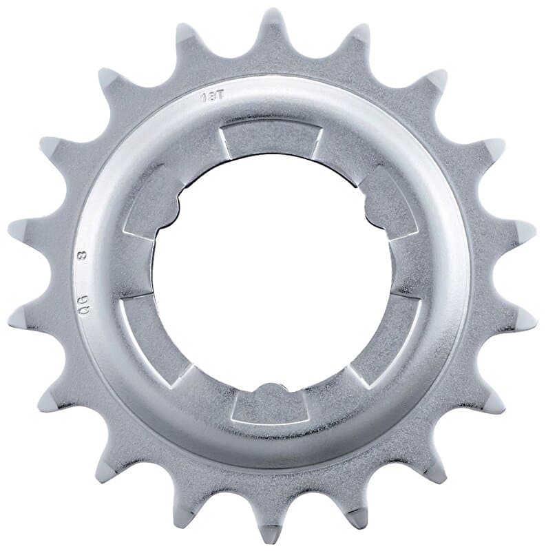 pastorek SHIMANO Nexus 18 zubů stříbrný